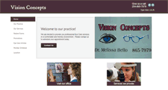 Desktop Screenshot of drbellovisionconcepts.com